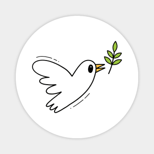 Peace Dove Magnet